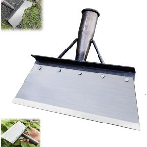 Pelle de Nettoyage de Jardin Multifonction,Multifonctionnelle Outil de Désherbage,Pelle Jardinage,Pelleter la Neige,Pelle à Gace Plate en Acier de Désherbage,Outil de DéSherbage Agricole.[C31] - Neuf
