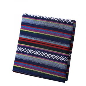 Teramila Style Ethnique Coton Lin Tissu Hôtel Bar Nappe Oreiller Canapé Couverture Textile Patchwork Rideau Matériaux Décoratifs - Type [Mzf-Dm16]-300cm X 150cm - Neuf