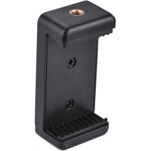 MDY-Clip réglable du Support de téléphone Support de Fixation avec Trou de vis 1/4" pour Selfe Self-Minuteur Monocommande Trépied iPhone 7 6S 6 5S Samsung Huawei - Neuf