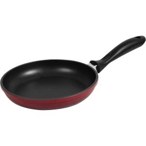 710621 Po&ecirc;le Paprika Rouge En Fonte D'aluminium &Oslash;24 Cm H.5 Cm Rev&ecirc;tement Anti-Adh&eacute;sif Teflon Select Sans Pfoa, Manche Thermor&eacute;sistant Tous Feux Dont Induction - Neuf