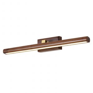 L'image Des Lumières De Mur De Led En Bois, Dimmable De La Lecture Et De Maquillage De La Lumière, 90cm Neutre De La Lumière Pour La Chambre À Coucher Chevet Images - Neuf