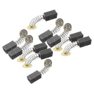 10 paires de balais de carbone pour outils électriques 6,5 x 7,5 x 13 mm 999021 pour Hitachi - Neuf