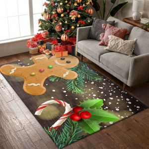 No&euml;l HD Zone d'impression Grand Tapis ,Tapis pour Salle de S&eacute;jour - Neuf