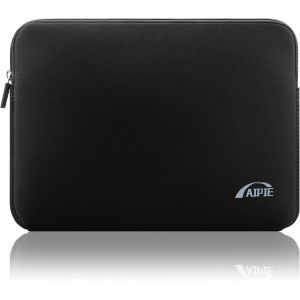 Housses Pour 15 15,6 Pouces Ordinateur Portable Sacoches Compatible Avec Macbook, Acer, Asus, Dell, Lenovo, Microsoft, Hp Sac Pochette De Protection Laptop Sleeve N&eacute;opr&egrave;ne Noir, 15,6 Pouces - Neuf