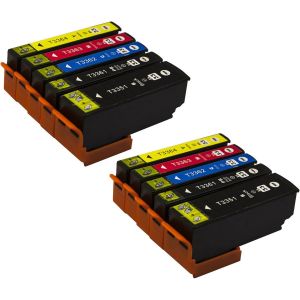 10 Cartouche d'encre Compatible pour Epson 33 33XL pour Epson Expression Premium XP-7100 XP-530 XP-540 XP-630 XP-635 XP-640 XP-645 XP-830 XP-900 - Neuf