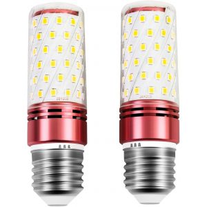 Kalanka-E27 12w Ampoules Led, 30 * 105mm, 1350 Lumens, Ampoules De Ma&iuml;s Filet&eacute;es, 84 Ampoules Led, 3000k Lumi&egrave;re Chaude, Non Dimmable, Groupe De 2 &iquest;Classe D'efficacit&eacute; &Eacute;nerg&eacute;tique E&iquest; - Neuf