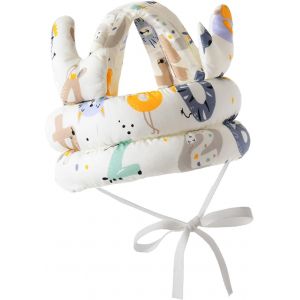 Mdy-Casque Bebe Antichoc Protection, Protege Tete Bebe Chute, Casque Enfant Respirant, Baby Head Protector Ajustable, Pour Les Jeunes Enfants Qui Apprennent À Marcher Et À Ramper - Neuf