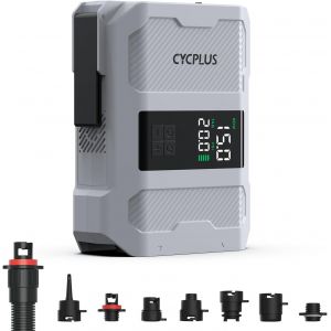 Chenquansarl-20psi Rechargeable Pompe Pour Paddleboard - Gonflage Intelligent, Déflation Automatique, Arrêt Automatique, Double Affichage Led. Adaptée Au Paddleboard, Bateau Gonflable, Tente Et Matel - Neuf