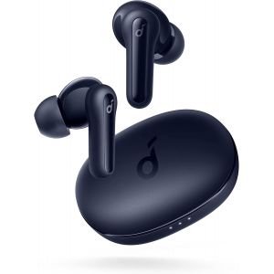 By Anker P2 Mini Wireless Bluetooth Headphones, In-Ear Earphones With 10 Mm Drivers, Intense Bass, Eq, Bluetooth 5.2, 32H Playback, Ipx5 Waterproof, Quick Charge Usb C, Compact And Light - Neuf