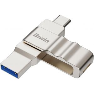 TTA-UD150 Clé USB 3.0 64 Go, clé USB avec des Vitesses de Transfert Jusqu`à 150 Mo/s, Dural-Port USB Type-C Type-A Clé USB - Neuf