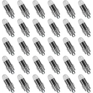 30PCS LED Ballons Lampes Lumineuses Blanc Chaud pour Lanterne Papier D&eacute;coration Mariage, F&ecirc;te - Neuf