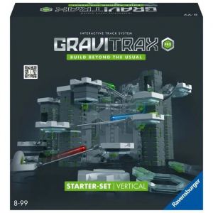 GraviTrax PRO Starter Set Vertical, 152 pi&egrave;ces-Circuit de billes, Parcours de billes &agrave; construire, D&egrave;s 8 ans, 22426, Ravensburger - Neuf