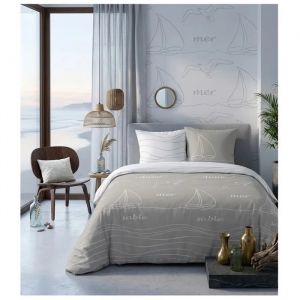 Parure De Lit Collection Terre Et Mer - Neuf