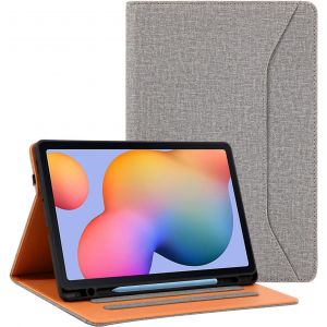 Coque Pour Tablette Samsung Galaxy Tab S6 Lite 2022 10,4 Pouces,Housse Étui Pour Tablette Samsung S6 Lite,Gris - Neuf