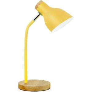 Lampe de Table Coulissante Réglable en Métal pour Enfants Chambre, Salon, Lecture Prise E27 (Couleur Rose) - Neuf