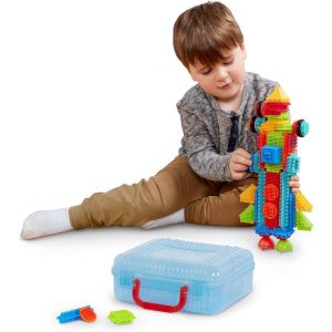 Bristle Blocks - Ba3081mtz - Jeu De Construction - Basic Builder Case - 50 Pi&egrave;ces - Neuf