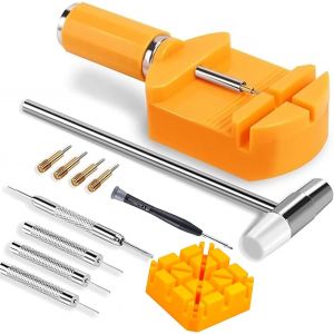 Kal-Kit D'outils De Réparation De Bracelet De Montre, Outil D'extraction De Goupille Pour Raccourcir Les Bracelets De Montre, Outil D'horloger Pour Goupilles De Montre, Outil De Réduction De - Neuf