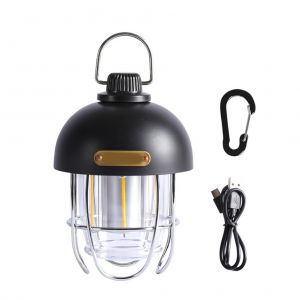 Lanterne De Camping Led 2000 Mah, Retro, Rechargeable, Portable, Pour Camping, Randonnee, Urgence - Neuf