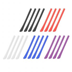 4 Lunettes De Soleil Lunettes De Soleil Conseils De Temple Silicone Souple Antid&eacute;rapant Installer Facilement &Eacute;lastique Pour Jambes De Lunettes En M&eacute;tal Minces Poids L&eacute;ger - Neuf