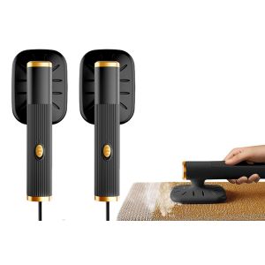 Fer &agrave; repasser &eacute;lectrique portable USB avec vaporisateur int&eacute;gr&eacute; - Noir - Lot de 2 - Neuf