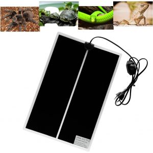 Reptile Tapis Chauffant, Réglable Coussin Chauffant Avec Contrôle De La Température Pour Les Reptiles (Tortues, Serpents, Lézards, Geckos, Des Araignées - Chauffage De L'aquarium (20w: 42x28cm ) - Neuf