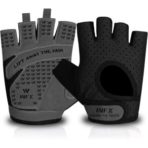 Gants D'halt&eacute;rophilie De Gym D'entra&icirc;nement De Fitness Respirants Pour Femme Gants Antid&eacute;rapants Rembourr&eacute;s En Silicone Protection De La Paume &Eacute;lastique &Eacute;quipement D'entra&icirc;nement De Force.[K197] - Neuf