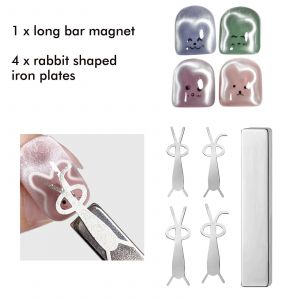 Ore-Brosse À Gel 2 En 1,Constructeur Sans Perte,Avec Aimant ?Il De Chat,Pour Vernis Gel,Aimants Pour Ongles De Qualité Salon,Pour Nail Art-Hj-Nat270- - Neuf