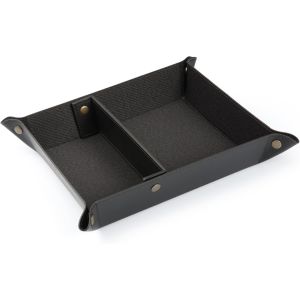 CAUC-- Vide Poche en Cuir - Bo&icirc;te de Rangement Pratique pour Portefeuilles, Montres, Cl&eacute;s, Pi&egrave;ces de Monnaie, T&eacute;l&eacute;phones Cellulaires et &Eacute;quipement de Bureau - Neuf