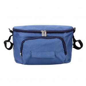 Sac A Dos Multifonction Pour Poussette, Grande Capacite, Impermeable, A Suspendre (Bleu Fonce) - Neuf