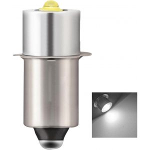 Ampoule De Lampe De Poche Led Blanche 6-24 V P13.5s/Pr2 Kit De Conversion Led Pour 4, 5, 6 Cellules C&d, Lanterne, V&eacute;lo, Lampe De Travail, Ampoules Maglit. - Neuf