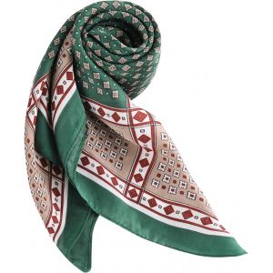 Nbgcm-Foulards Homme Masculin Bandana Carré Doux Paisley Foulard Seidig Écharpe Attacher Lisse Banquet Ascot Costume Mouchoir - Neuf