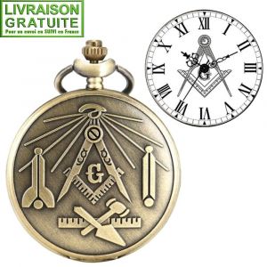 Montre Gousset Franc-Ma&ccedil;on Franc-Ma&ccedil;onnerie (R&eacute;f 2) - Neuf