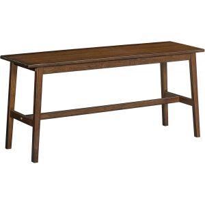 SUBZONAL-Banc d&iquest;Entr&eacute;e en Bambou, Banc de Cuisine, Si&egrave;ge pour Salle &agrave; Manger, Salon, entr&eacute;e, Facile &agrave; Assembler, Robuste et Stable, Moka EMA03CD01G2 - Neuf