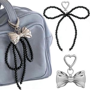 Kalanka-Bag Charm, 2 Pi&egrave;ces Noeud Papillon Bijoux De Sac, Peut &Ecirc;tre Utilis&eacute; Comme Breloque T&eacute;l&eacute;phone Portable, Breloque Portefeuille - Neuf