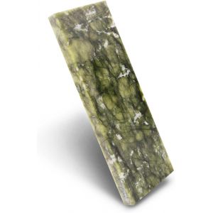 Cheerbright 1pc 10000# Pierre &Agrave; Aiguiser Finale Finement Polie Pierre &Agrave; Aiguiser Verte Naturelle Polissage Oilstone (5.9x1.97x0.39inch) - Neuf