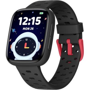 Montre Connectée Enfant Non APP Connectée, 1,83"" Écran AMOLE Smartwatch avec Podomètre, IP68 Étanche, Surveillance Rythme Cardiaque/Sommeil, Jeux de Puzzle pour Garçons Filles Ados 6-16 - Neuf