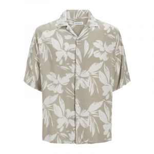 Chemise Jeff Crockery L&eacute;g&egrave;re Imprim&eacute; Fleurs Homme Jack & Jones - Neuf