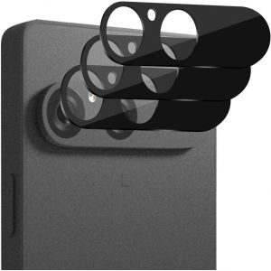 JGD-[3 Pi&egrave;ces Cam&eacute;ra Arri&egrave;re Protecteur pour Sony Xperia 10 VII, Duret&eacute; 9H Protection Objectif Cam&eacute;ra [Anti Rayures] Ultra R&eacute;sistant Film Verre Tremp&eacute; Compatible avec Sony Xperia 10 VII - Neuf