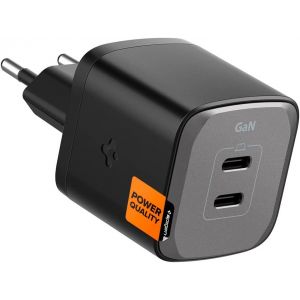 Gan Iii 452 Total 45w 2 Ports Double Usb C Chargeur Mural Pd Pps Bloc De Charge Adaptateur Compatible Avec Iphone 14 Plus Pro Max 13 12 Mini Ipad Air Pro Galaxy S23/S22 Note 20 Pixel Et Plus - Neuf