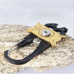 2 Pièces en plein air Multi-Fonction Combo Outils Extérieure ordinateur de Poche Gadgets Portables EDC ordinateur de Poche Trousseau - Neuf