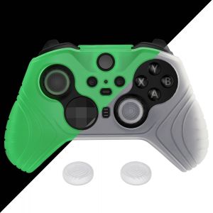 Pour Xbox Elite Series 2 Accessoires Coque Protection Pour Xbox Elite 2 Manette Housse Silicone Controller Cover Skin Avec Capuchon Joystick-Vert Lumineuse Nuit,&Eacute;dition Samoura&iuml; - Neuf