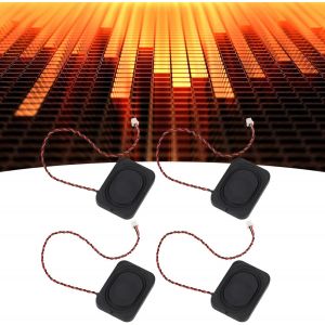 4Pcs 2535 Cavity Speaker, 25 * 35mm Mini 2W Haut-Parleur 8¿ 0 À 20Khz Réponse en Fréquence Complète Audio Cavity Speaker Jst Terminal, pour Ordinateurs Portables, Téléphones Vidéo, DVD - Neuf