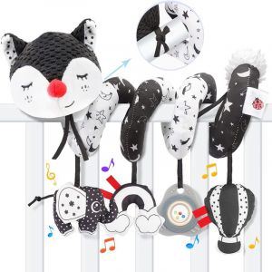 Jouets Pour Poussettes Spirale D'activit&eacute; B&eacute;b&eacute; Fille Gar&ccedil;ons Jouets &Agrave; Suspendre &Agrave; Poussette Jouets Suspendus Landau/Si&egrave;ge De Voiture/Berceau Jouet De Jeu D'&eacute;ducation Sensoriel Pour 0 3 6 9 12 Mois - Neuf