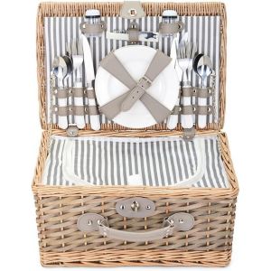 Ulteronixshop-Panier Pique-nique 18l Bois - SEP144 - Neuf