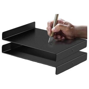 Lot de 2 crochets d'établi et plaque d'encrage pour gravure sur bois - Neuf