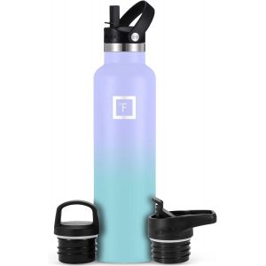 Cantine D'hydratation Pour Camping Et Randonnée ¿ 7,9 L/950 Ml Avec 3 Couvercles ¿ Bouteille D'eau Isotherme Avec Paille ¿ Double Paroi En Acier Inoxydable ¿ Anti-Fuite, Sans Bpa ¿ Gourde Pour Voyage - Neuf