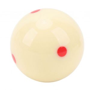 Boule De Billard Blanc De 57 Mm 6 Points Rouges Anti Rayures R&eacute;sistant Aux Chocs Billard Table De Billard Boule De Billard Pour Le Jeu - Neuf