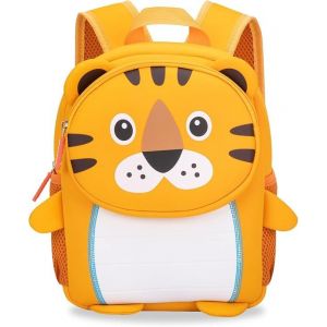 Sacs à Dos Enfant Cartable Scolaire Maternelle Dessin Animé Animal Sacs à Dos Léger Garderie Bagages pour Filles Garçons Le tigre - Neuf