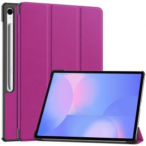 Etui Samsung Galaxy Tab S10 Lite 5G Smartcover pliable violet avec stand - Housse coque de protection Samsung Galaxy Tab S10 Light 5G - Accessoires tablette pochette XEPTIO : Exceptional Smart case ! - Neuf