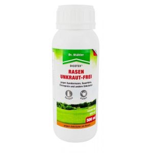 Désherbant Pelouse Jardin Dicotex Dr. Stähler Gazon Herbicide Mauvaise Herbe Plantes Racines Trèfle Blanc Pâquerette Lierre 500ml - - Neuf